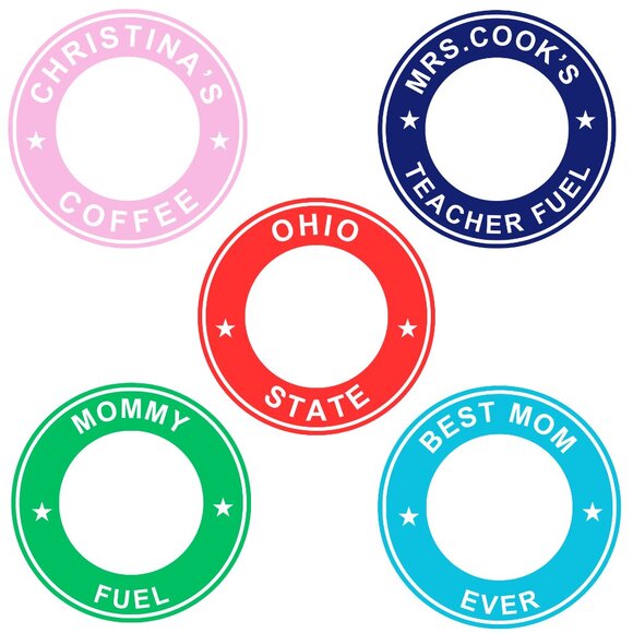 New Strabucks Customized Cold Cup With Class of 2026, 2025, School Name / Saying - Picture 10 of 12